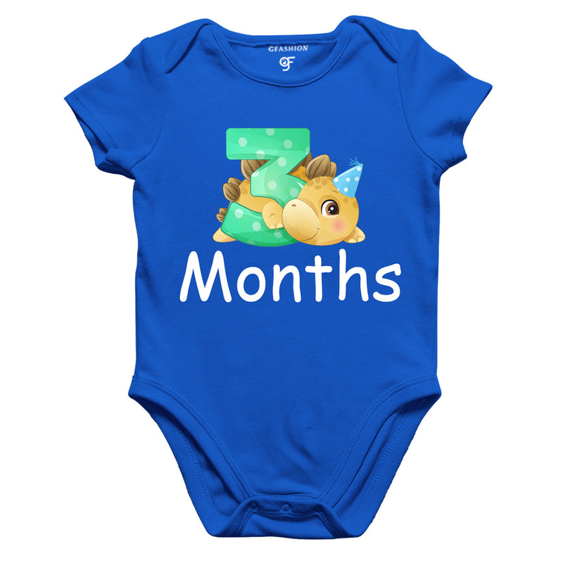 Three Month Baby BodySuit in Blue Color avilable @ gfashion.jpg