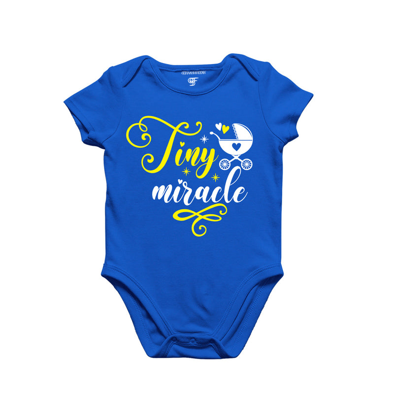 Tiny Miracle-Baby Bodysuit or Rompers or Onesie in Blue Color available @ gfashion.jpg