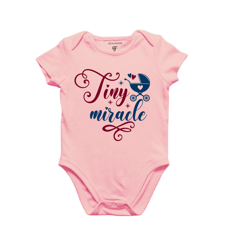 Tiny Miracle-Baby Bodysuit or Rompers or Onesie in Pink Color available @ gfashion.jpg