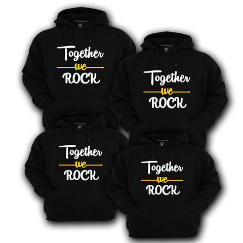 Together We Rock Family hoodies Sweatshirt in Black Color available @ gfashion.jpg