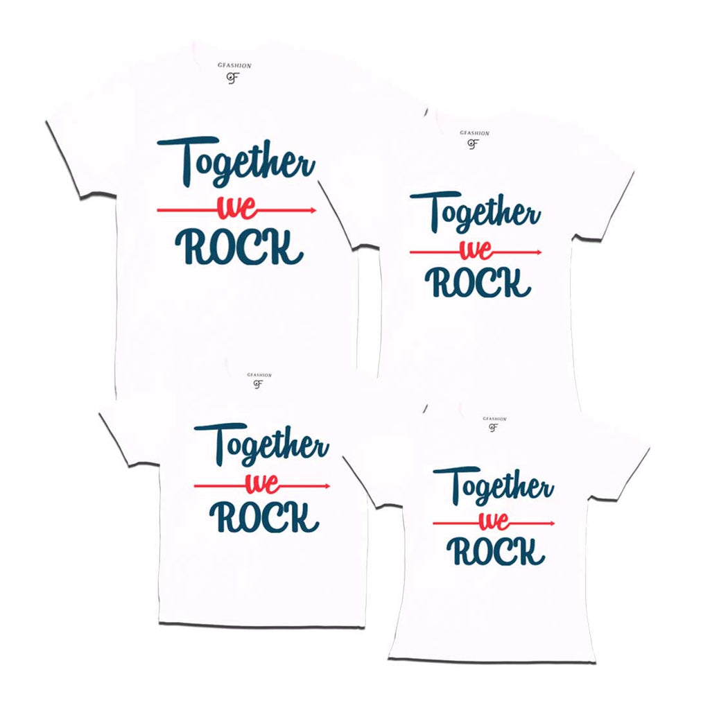 buy now Together We Rock t-shirts for family and friends – GFASHION