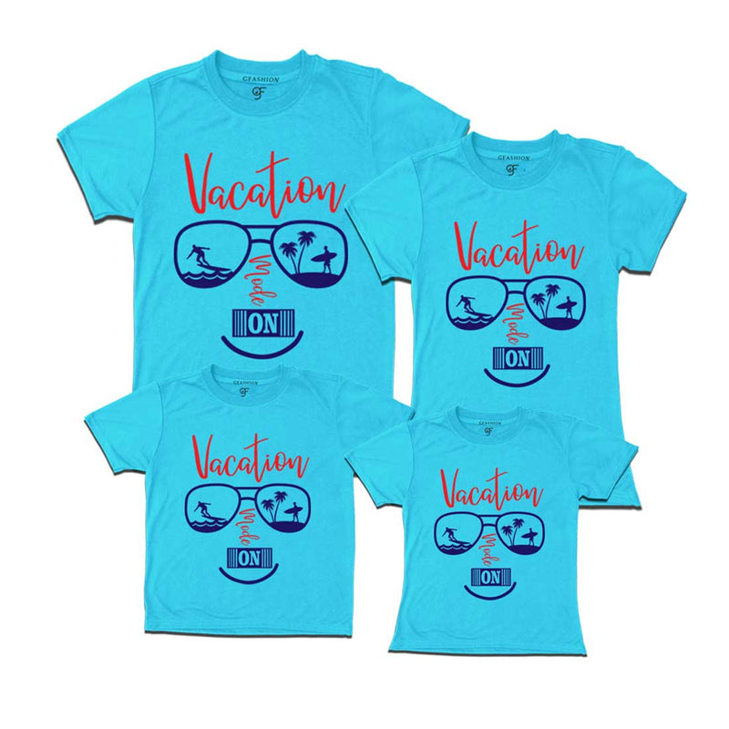vacation mode on t shirts for friends and family group