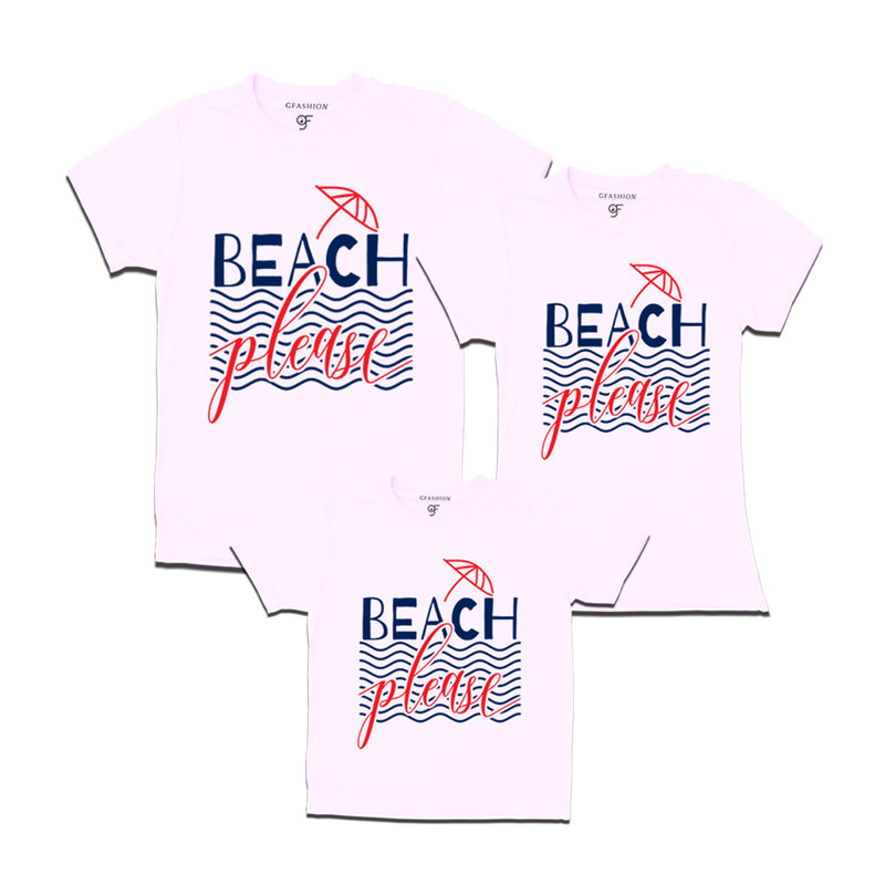 beach please tee shirts for dad mom son