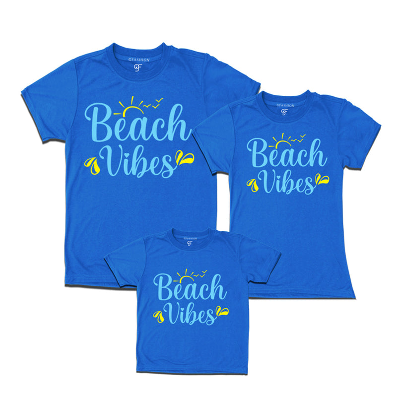 Beach Vibes T-shirts for dad mom son