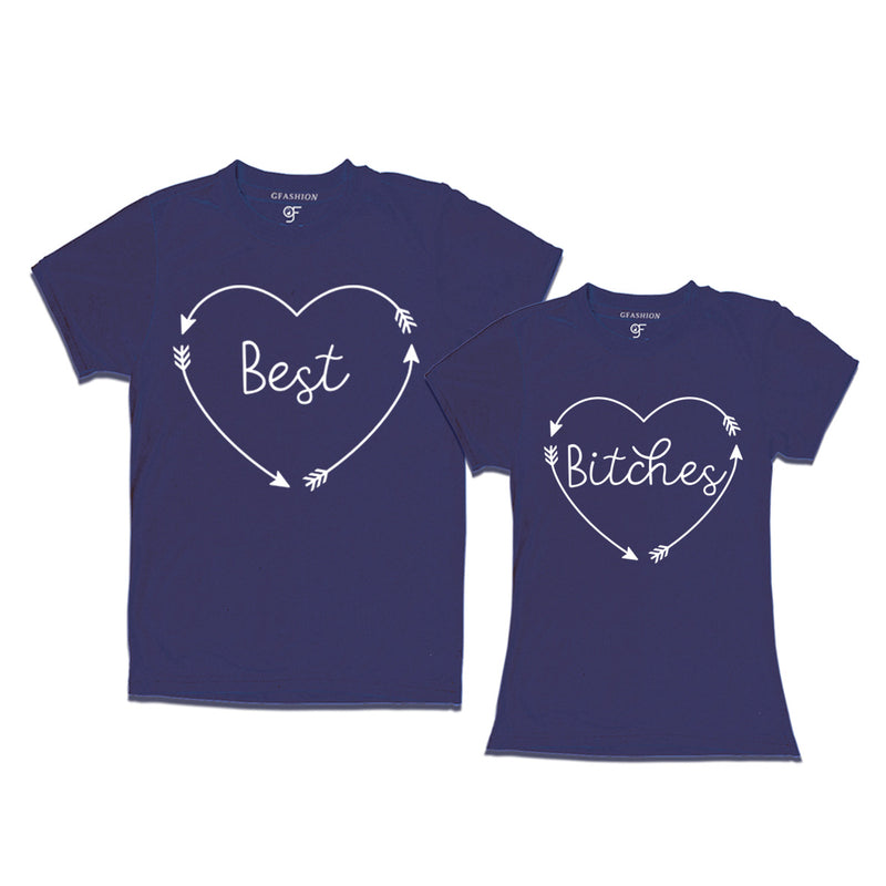 Matching T-shirts for Friends- best bitches