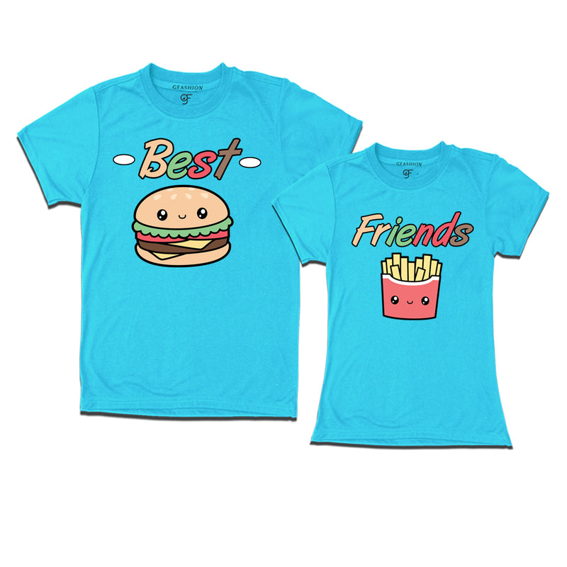 best friends t-shirts burger and fries t shirt