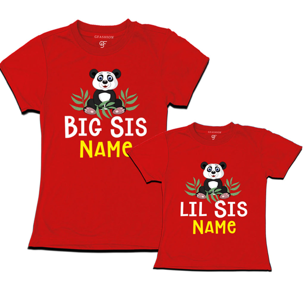 big sister little sister names t shirts