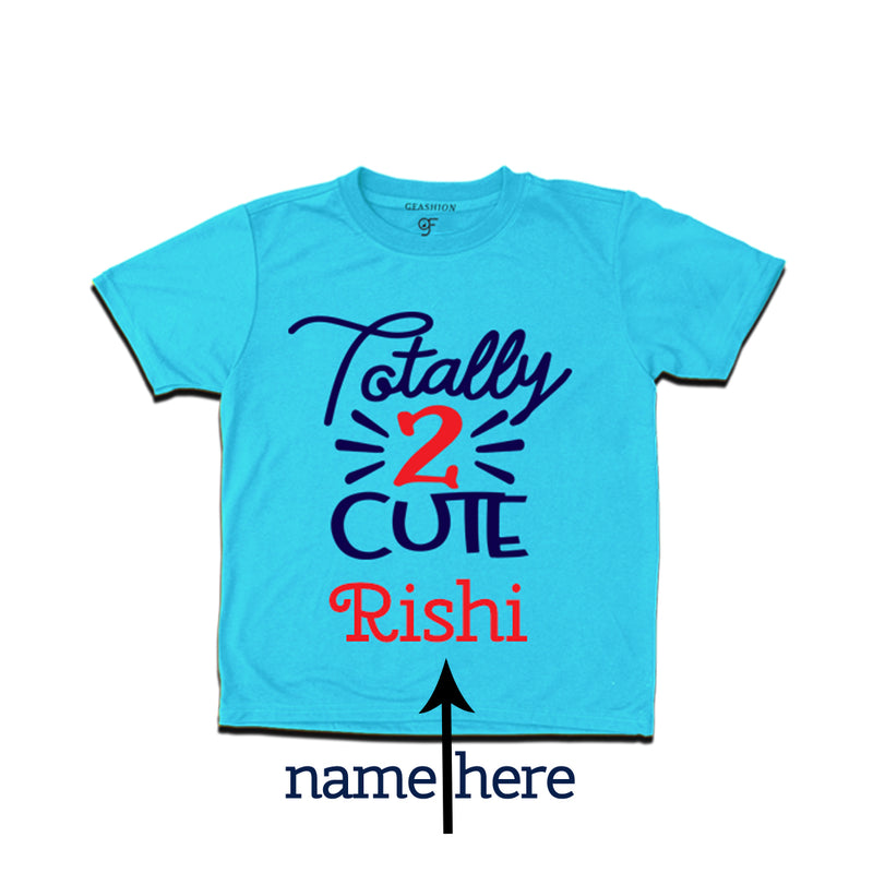 name print customize t shirt 2nd birth day