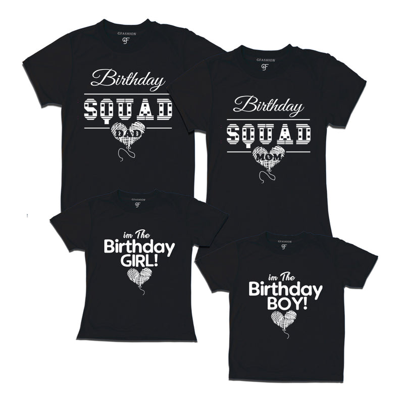 birthday party t-shirts - Birthday Squad