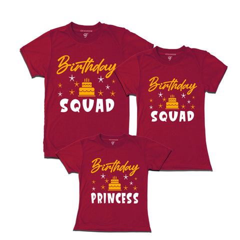 Birthday Princess Matching Family T-shirts