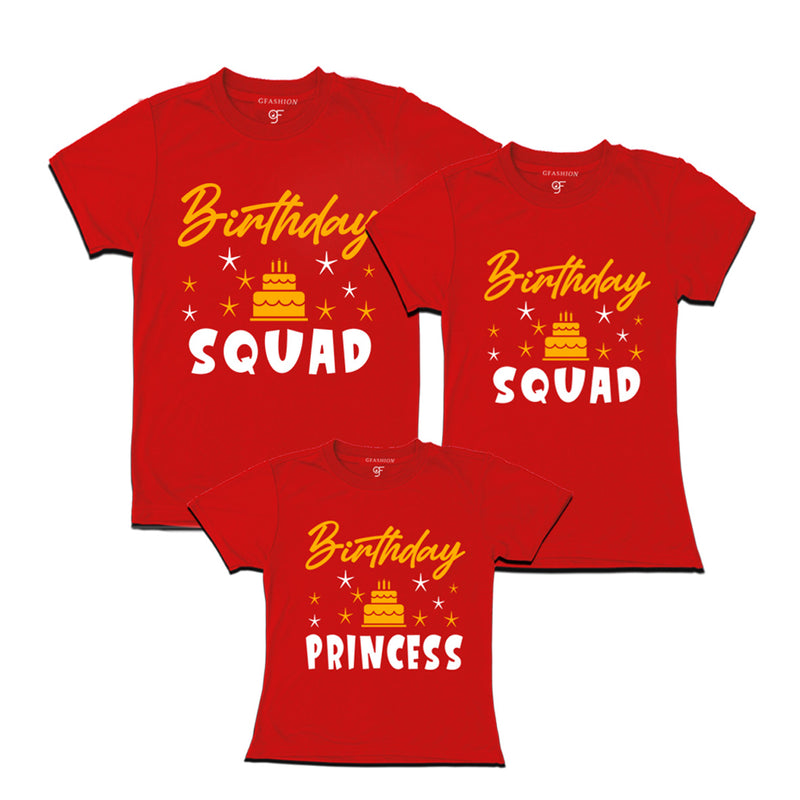 Birthday Princess Matching Family T-shirts