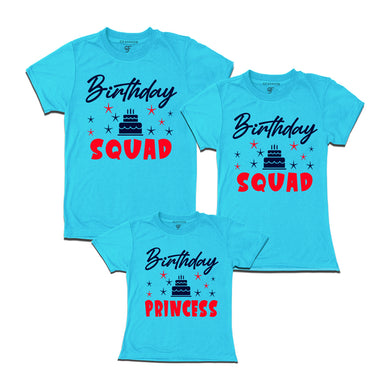 Birthday Princess Matching Family T-shirts