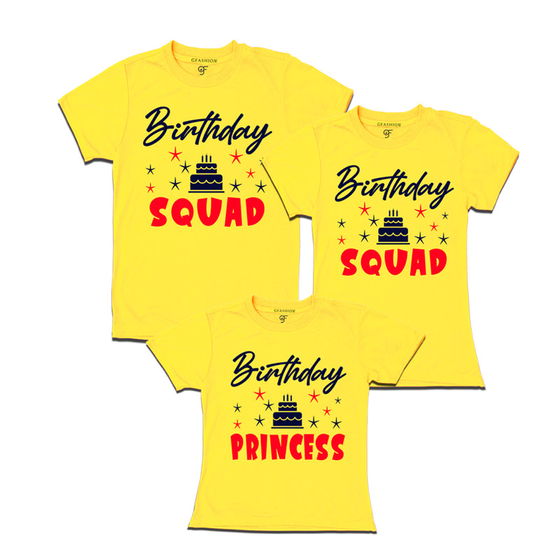 Birthday Princess Matching Family T-shirts