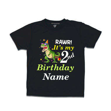 Rawr it's my 2nd birthday T-shirts Boy-Girl