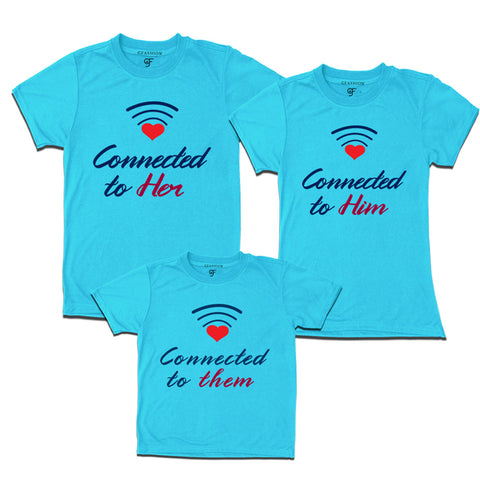 Connected-Couple T-shirts with Kids