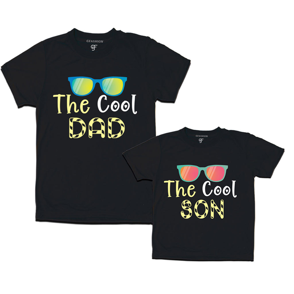 Cool Dad Cool Son Combo T-shirts
