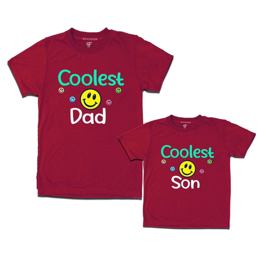 Coolest Dad and son t-shirts