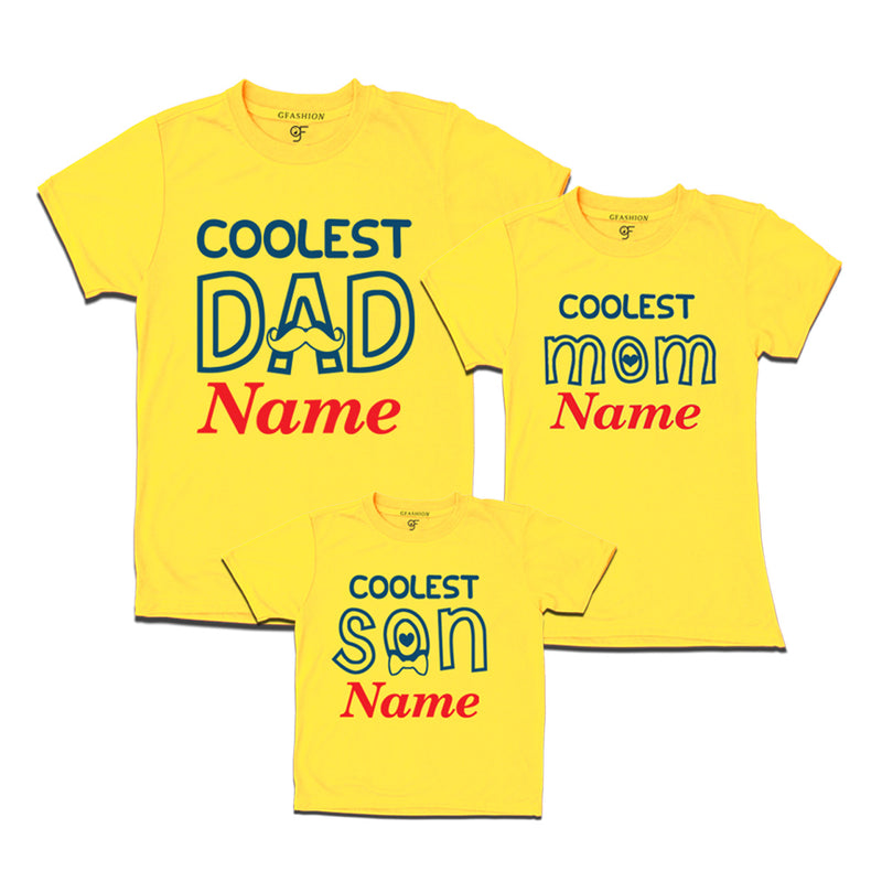 coolest dad mom son custom t shirts