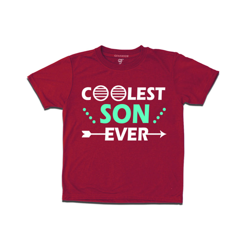 coolest-son-ever-boy-printed-t-shirts-for-birthday-and-all-occasion-get-now-from-gfashion-online-stor-india-Maroon