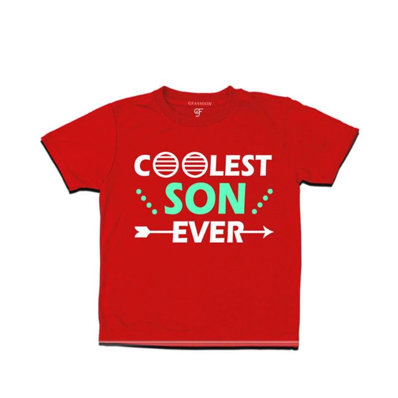 coolest-son-ever-boy-printed-t-shirts-for-birthday-and-all-occasion-get-now-from-gfashion-online-stor-india-Red