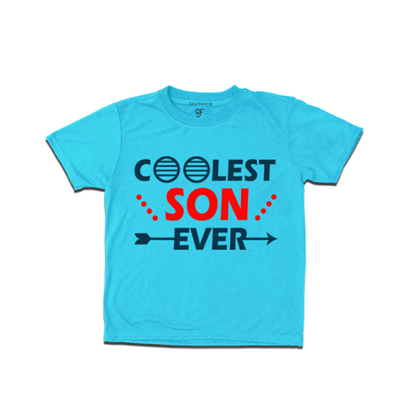 coolest-son-ever-boy-printed-t-shirts-for-birthday-and-all-occasion-get-now-from-gfashion-online-stor-india-Sky Blue