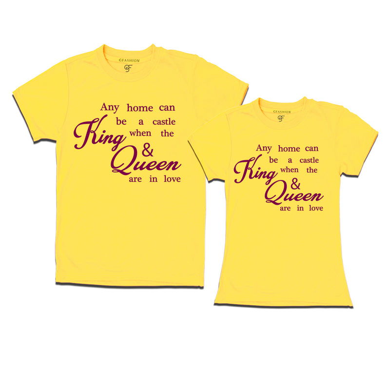 king and queen t shirts