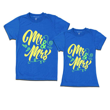 mr and mrs couple t shirts