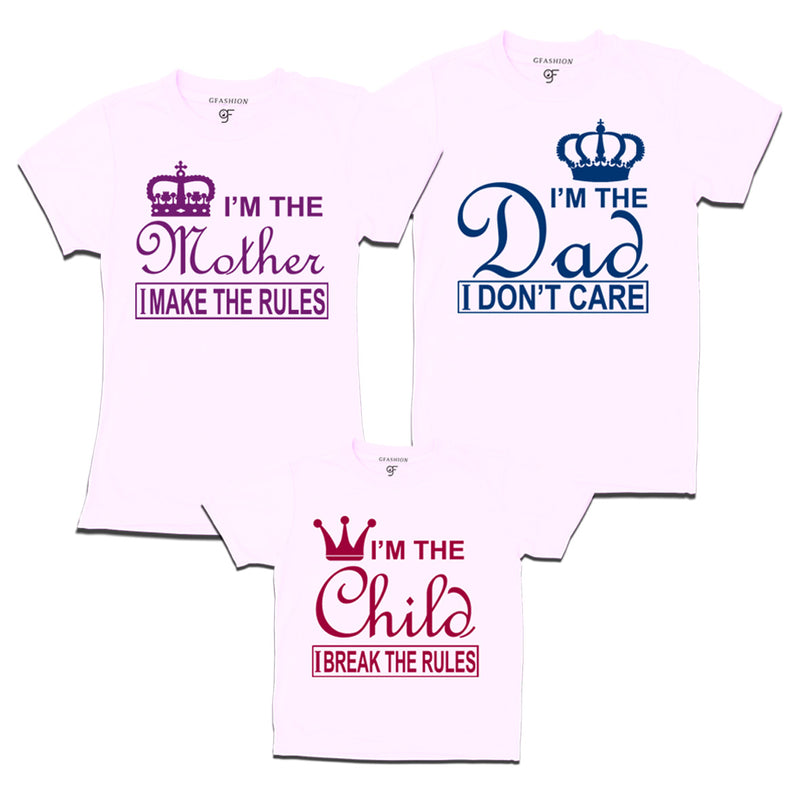 Funny Family Tees- Mother Rules