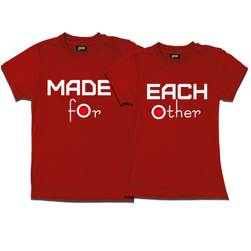 Made for Each Other Couple T-shirt