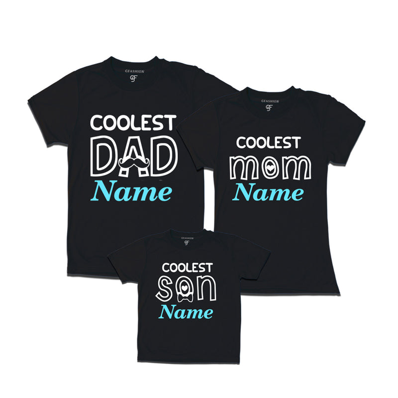 coolest dad mom son custom t shirts