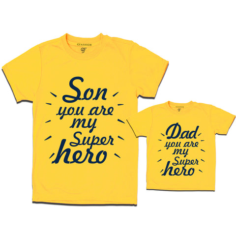 Super Hero's tees for father's day