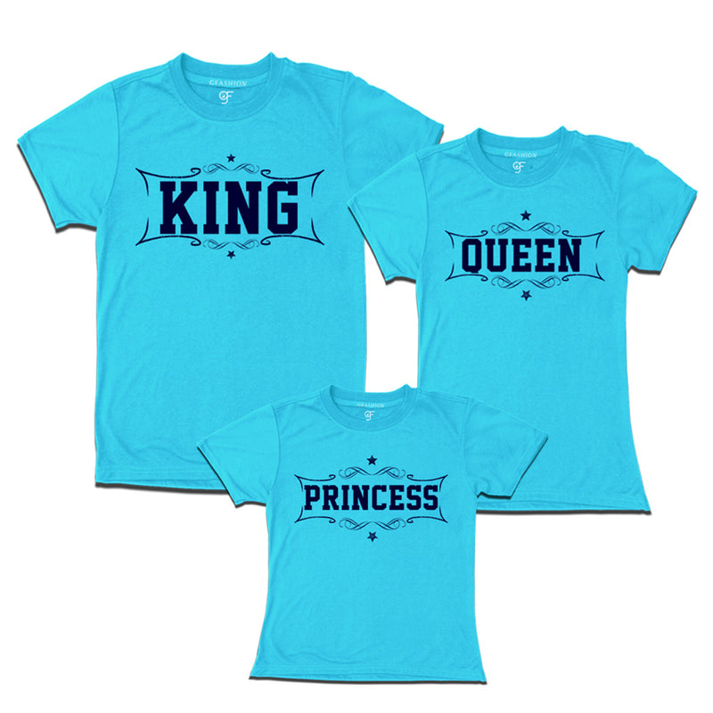 Matching family t-shirt for dad-mom and girl