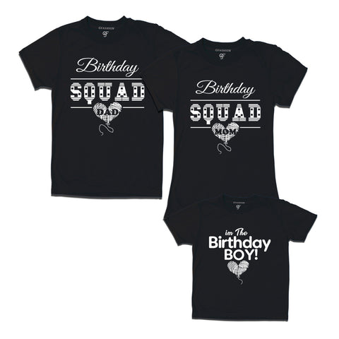 birthday party matching family t-shirt