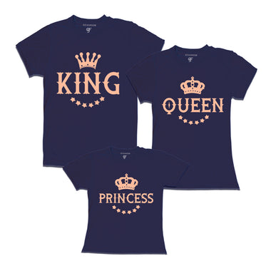 king queen and princess t shirts