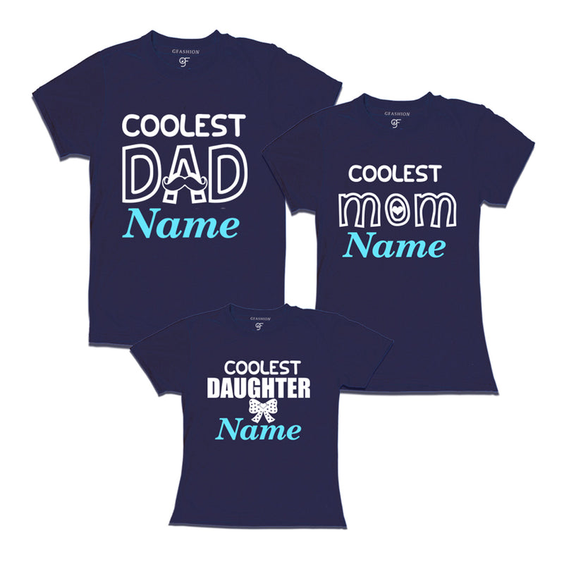 coolest dad mom daughter t shirts