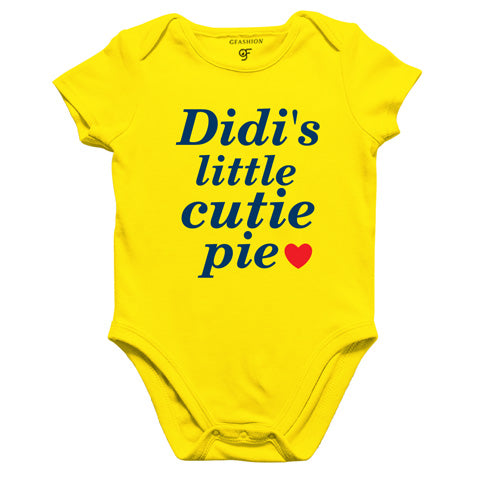 didi's little cutie pie-baby rompers/bodysuit/onesie
