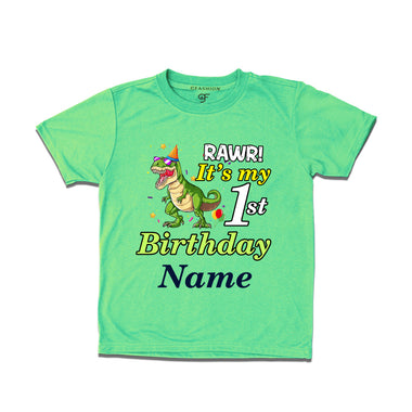 Rawr it's my 1st birthday t-shirts for boy-girls