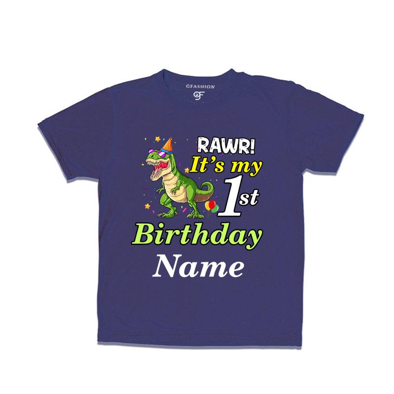 Rawr it's my 1st birthday t-shirts for boy-girls