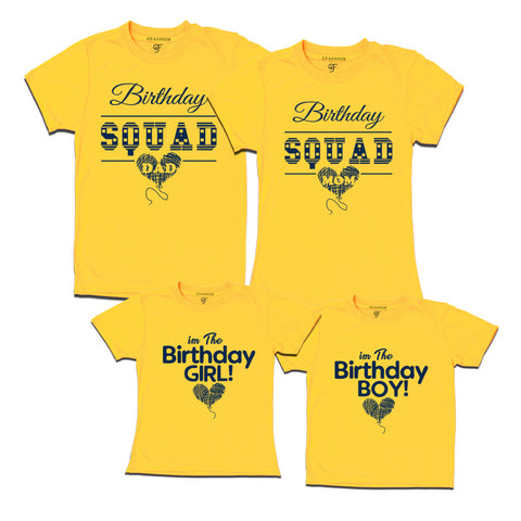 birthday party t-shirts - Birthday Squad