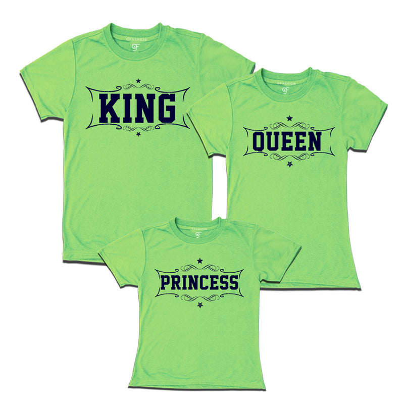 daddy mommy daughter t shirts for king queen and princess