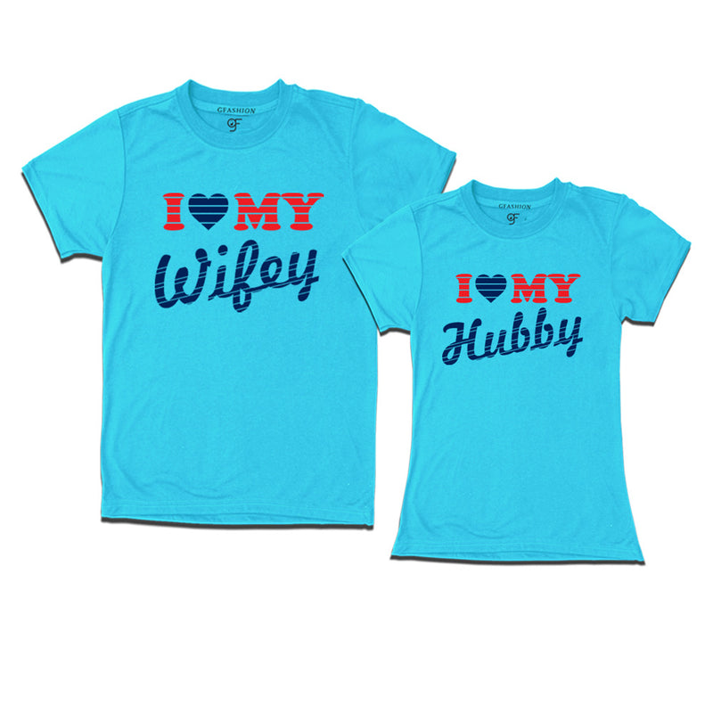 Couple Tees -hubby wifey