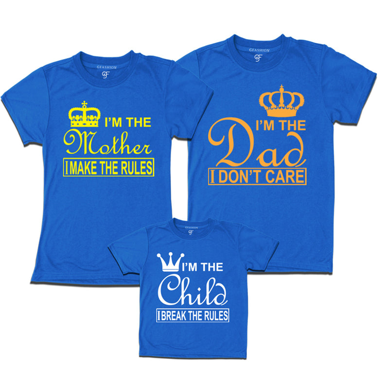 Funny Family Tees- Mother Rules