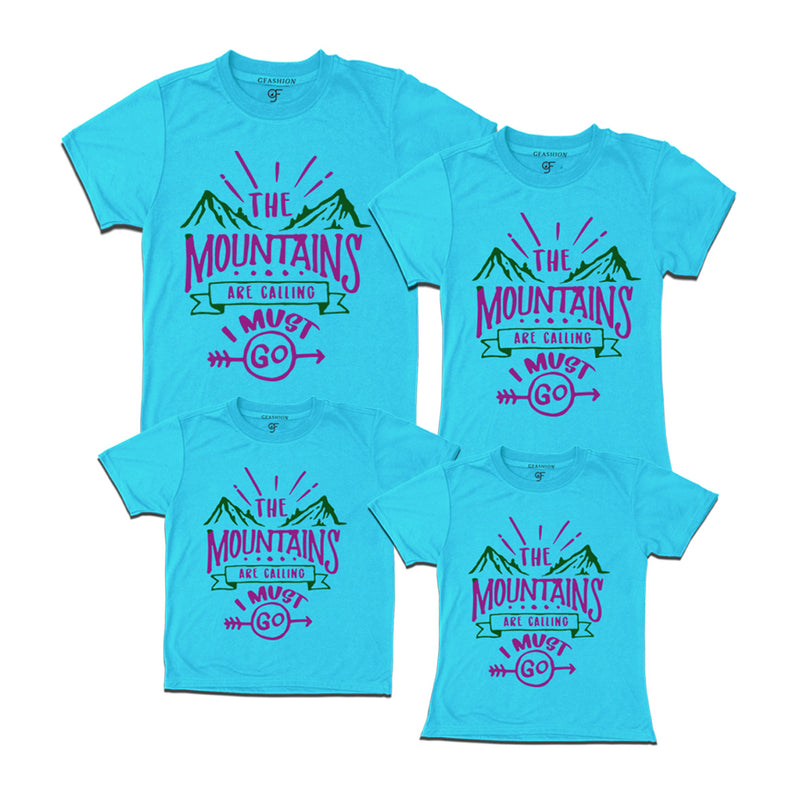 Tee shirts for family vacation