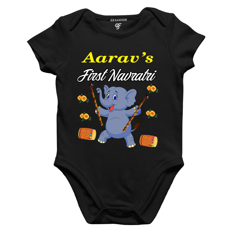 First Navratri customize onesie rompers bodysuit