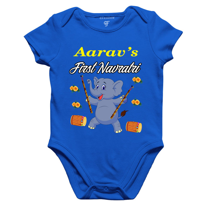 First Navratri customize onesie rompers bodysuit