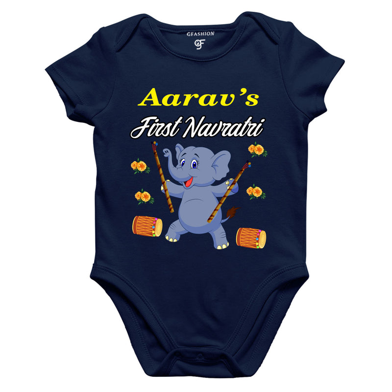 First Navratri customize onesie rompers bodysuit