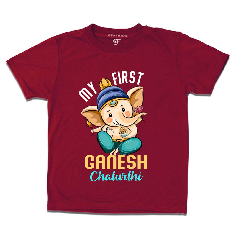 First Ganesh Chaturthi t-shirts