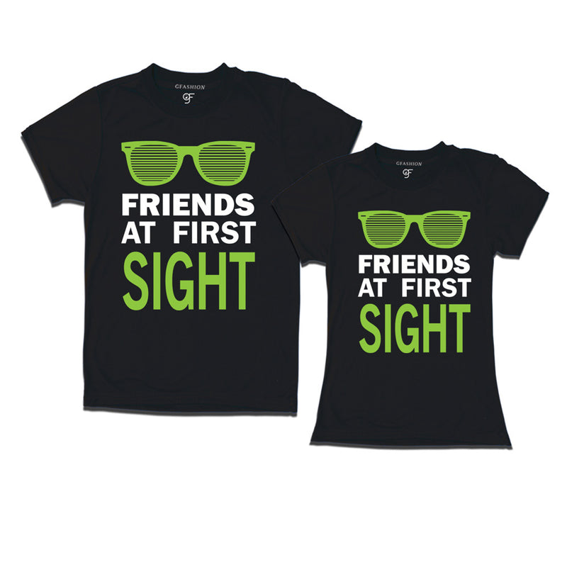 Matching T-shirts For Friends- First Sight