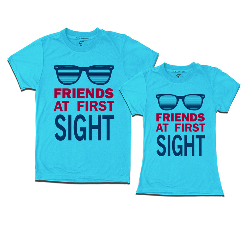 Matching T-shirts For Friends- First Sight