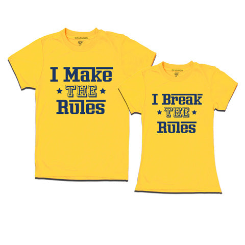 Funny Matching T-shirts-Best friends t shirts-yellow